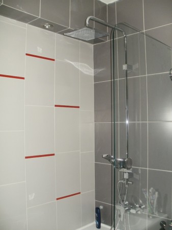 sprchový set s pevnou tyčou